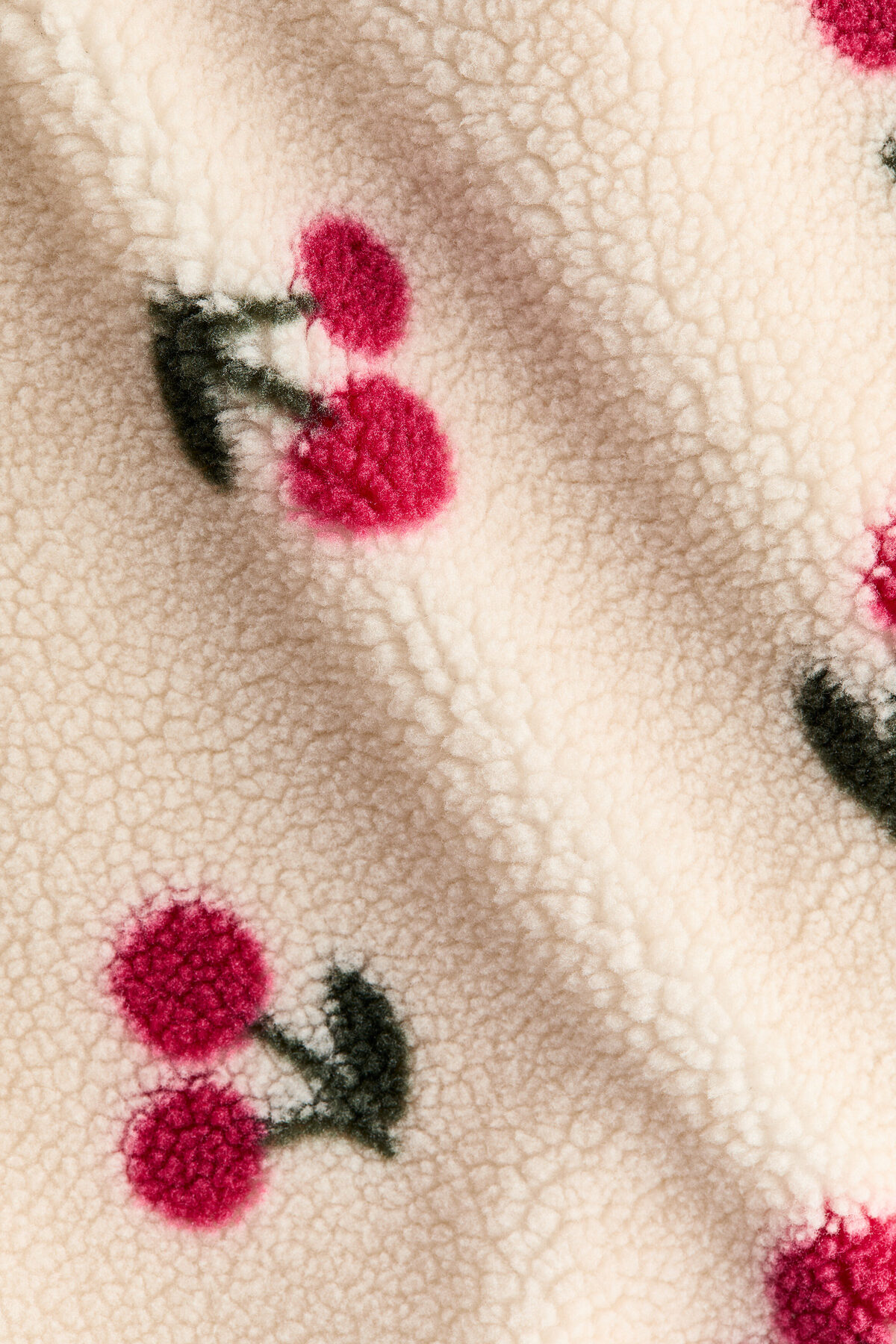 H&M Desenli Pelüş Yelek fotoğrafı 2 (önizleme)