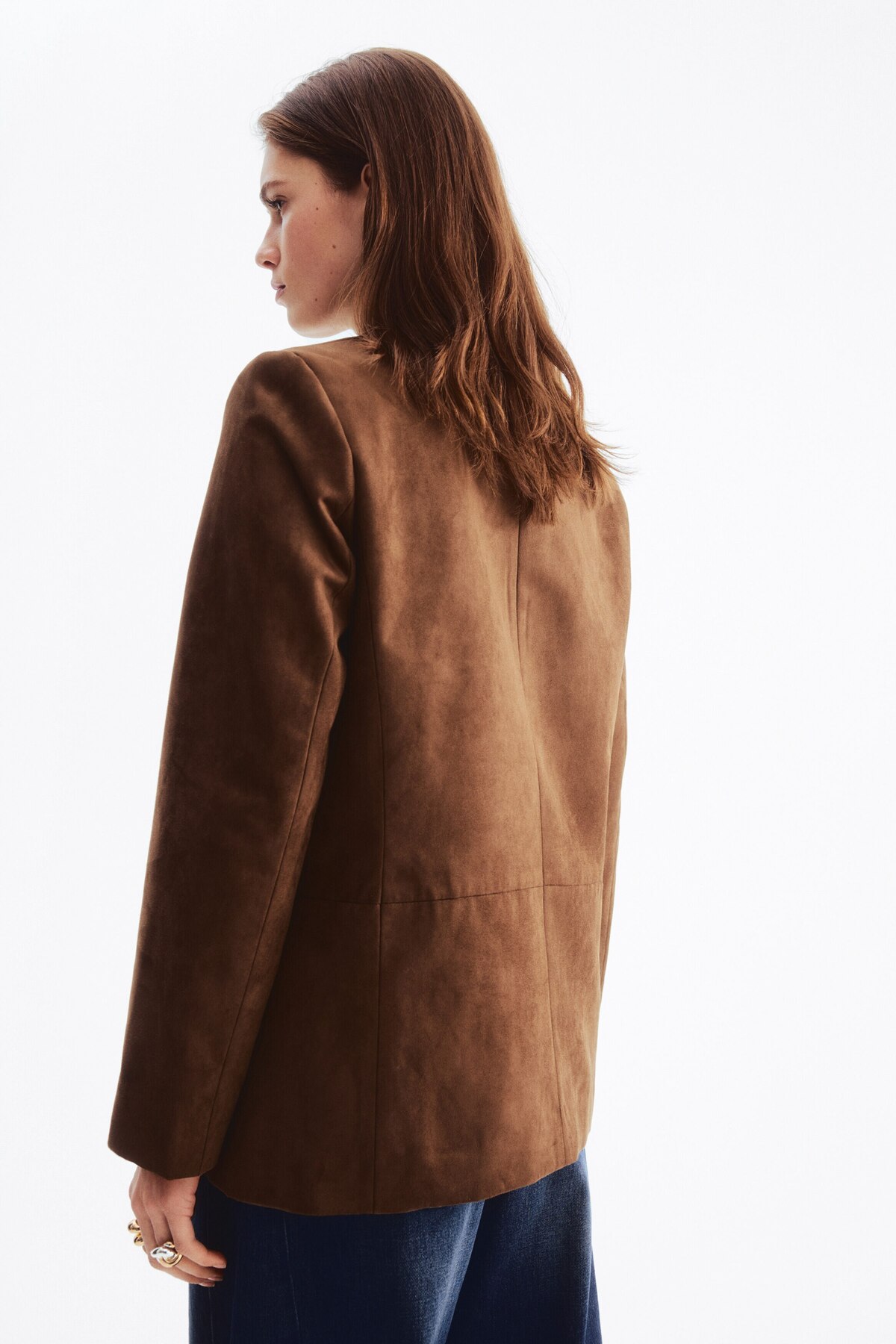 H&M Kruvaze Blazer görsel 4