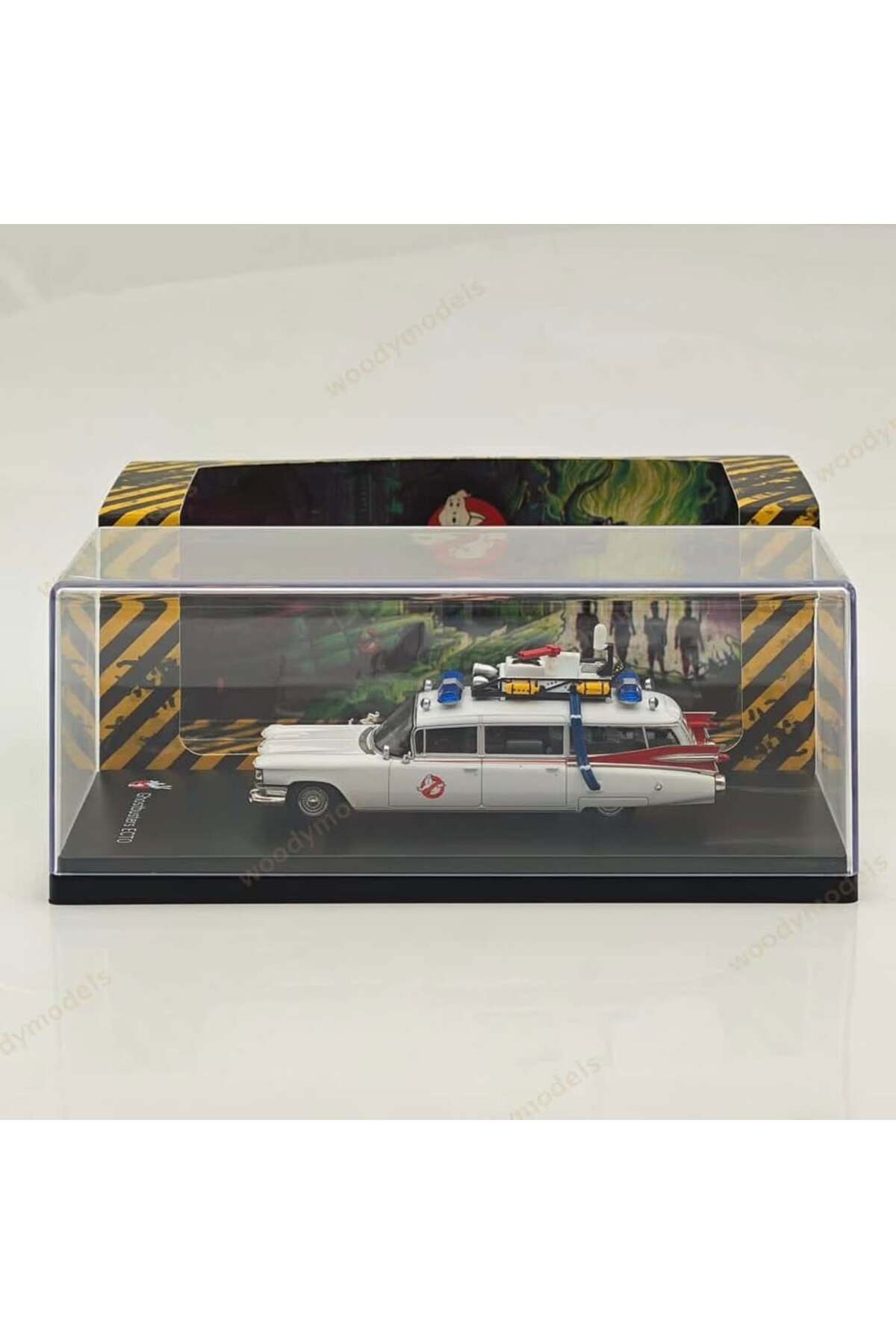 HOT WHEELS YS 1/64 Cadillac Ghostbusters Ecto-1 Diecast Model