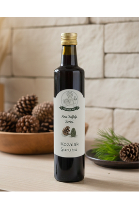 Organik Ana Çam Kozalağı Şurubu 500 ml