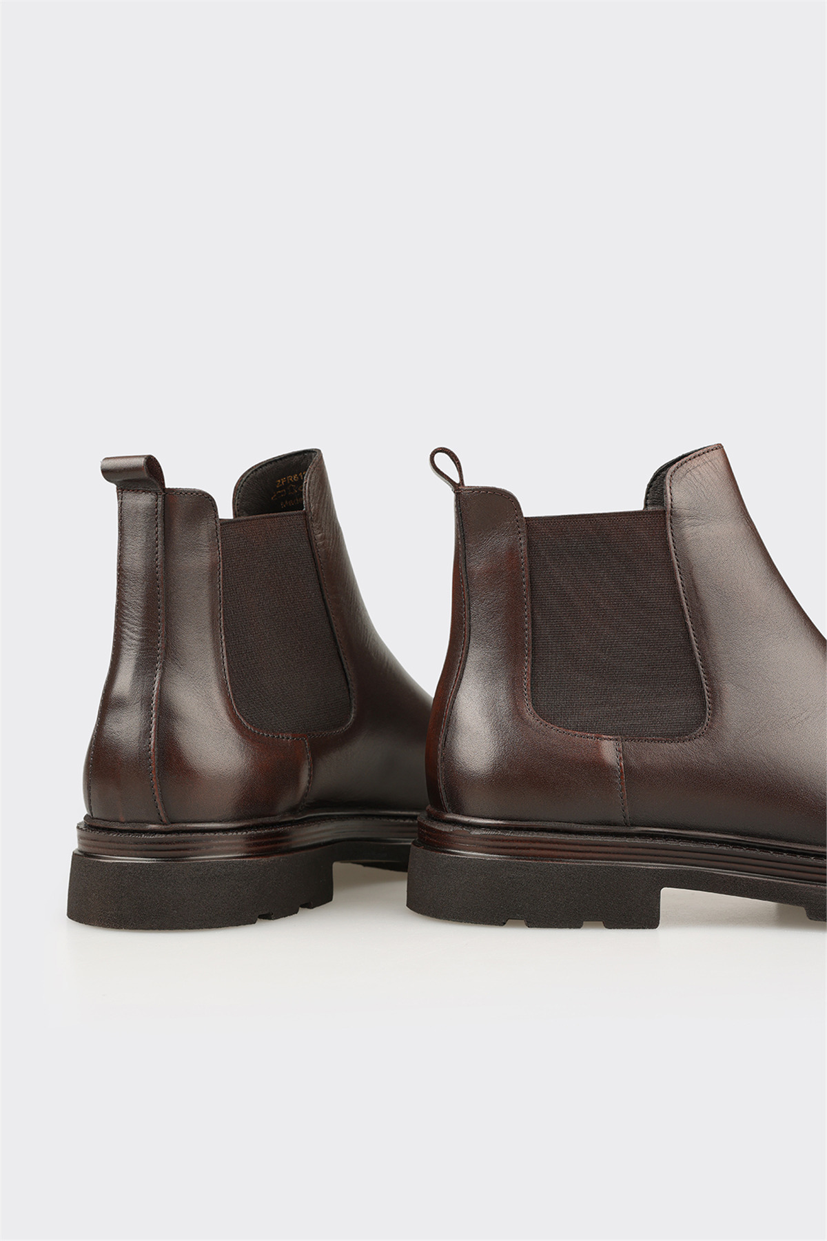 Elle Shoes Kahve Deri Erkek Günlük Bot görsel 4