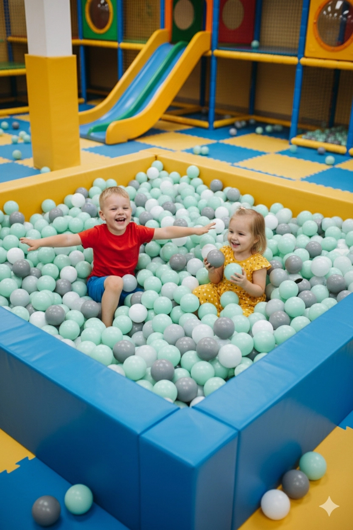 VaVbaby Oyun Havuz Topu Şişme Oyun Havuz Topları 6 Cm 50 Adet fotoğrafı 5 (önizleme)