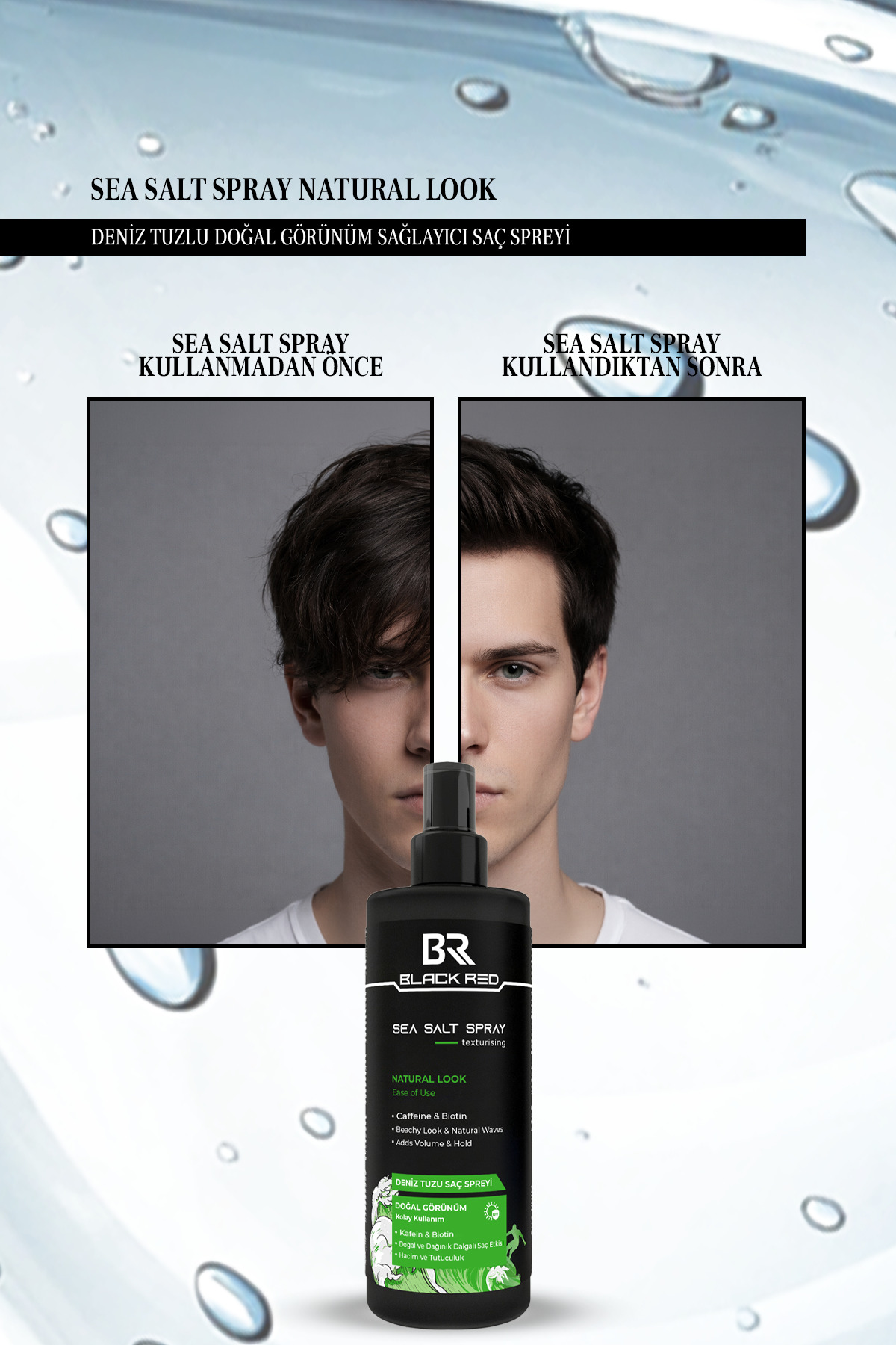 Sea Salt Spray 200 ml – Deniz Tuzlu Doğal Görünüm Saç Spreyi, Hacim Veren & UV Korumalı — 152.01.0792 — تصویر 4 از 4