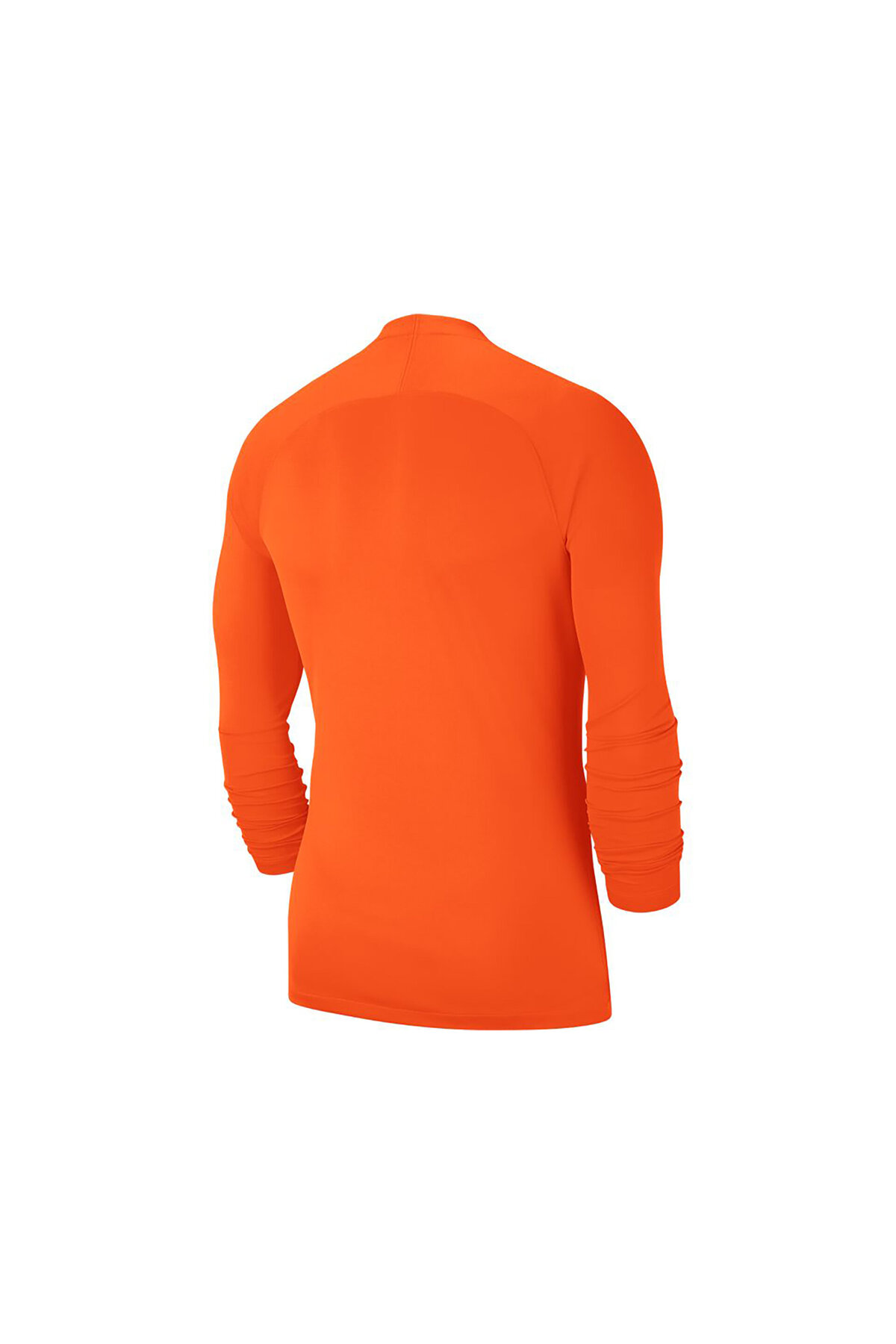 nike orange long sleeve compression shirt