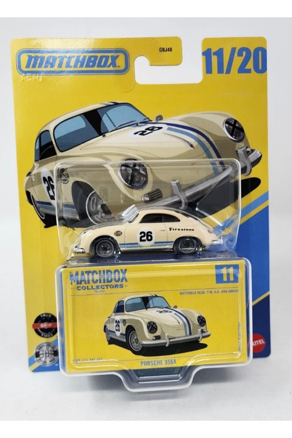ミニカー Porsche 356 HOT WHEELS Matchbox Premium Collectors Serisi Porsche 356A Özel