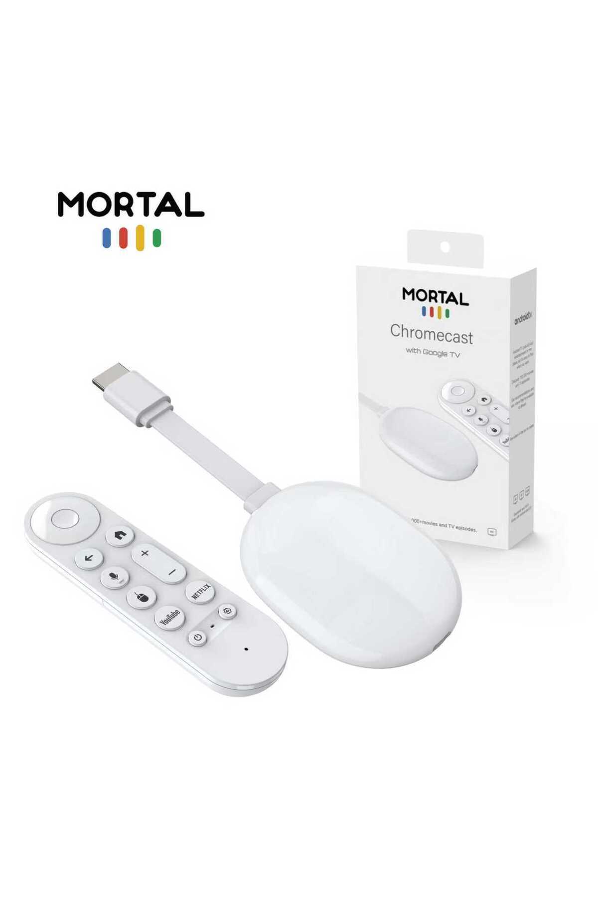 Anycast 2026 Android 14 Chromecast 4K akıllı Google TVYayın Akışı