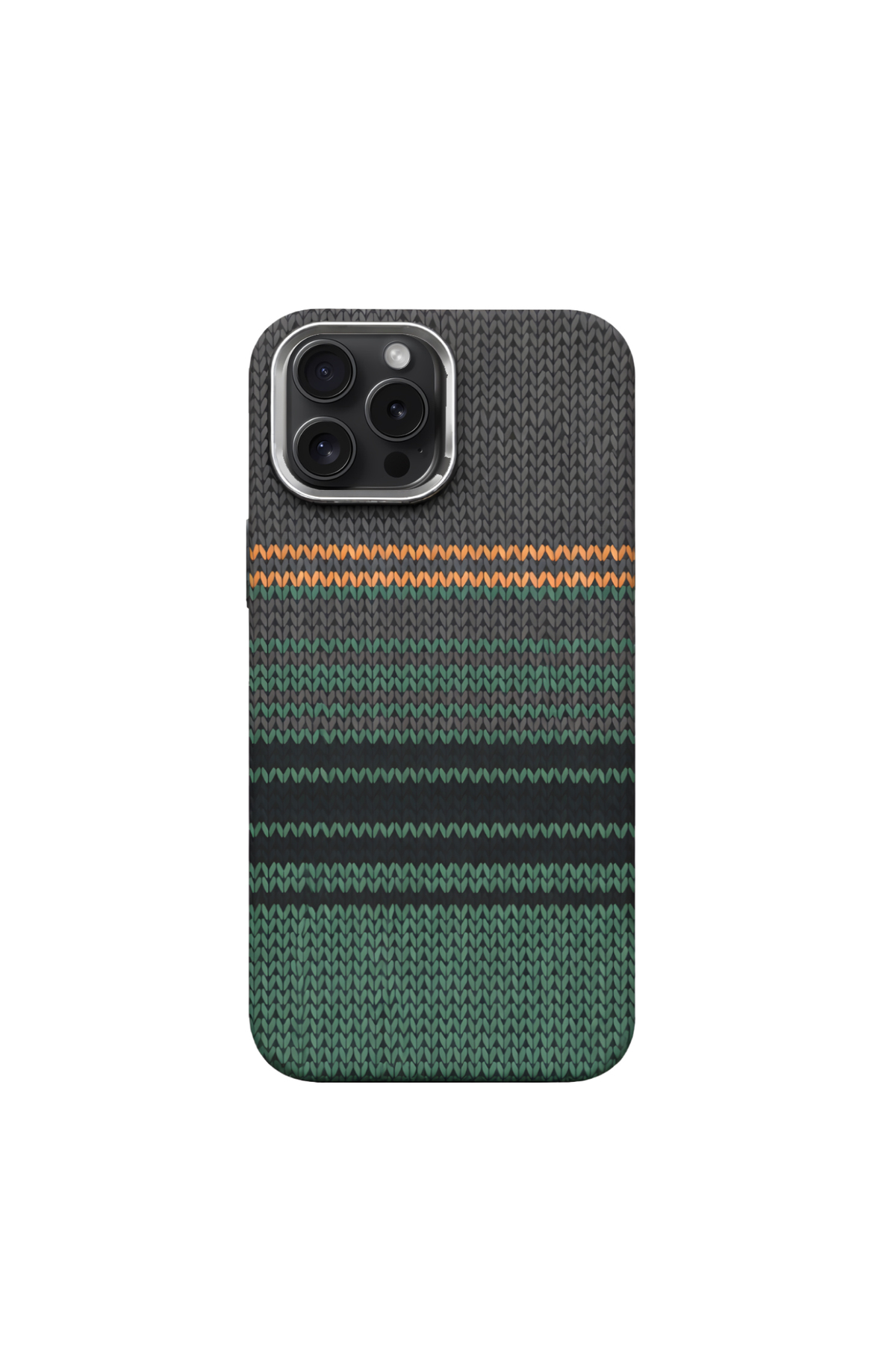 Apple iPhone 15 Pro Max ile Uyumlu MagSafe Şarj Özellikli İnce Yapılı Karbon Kevlar Kılıf - Yeşil