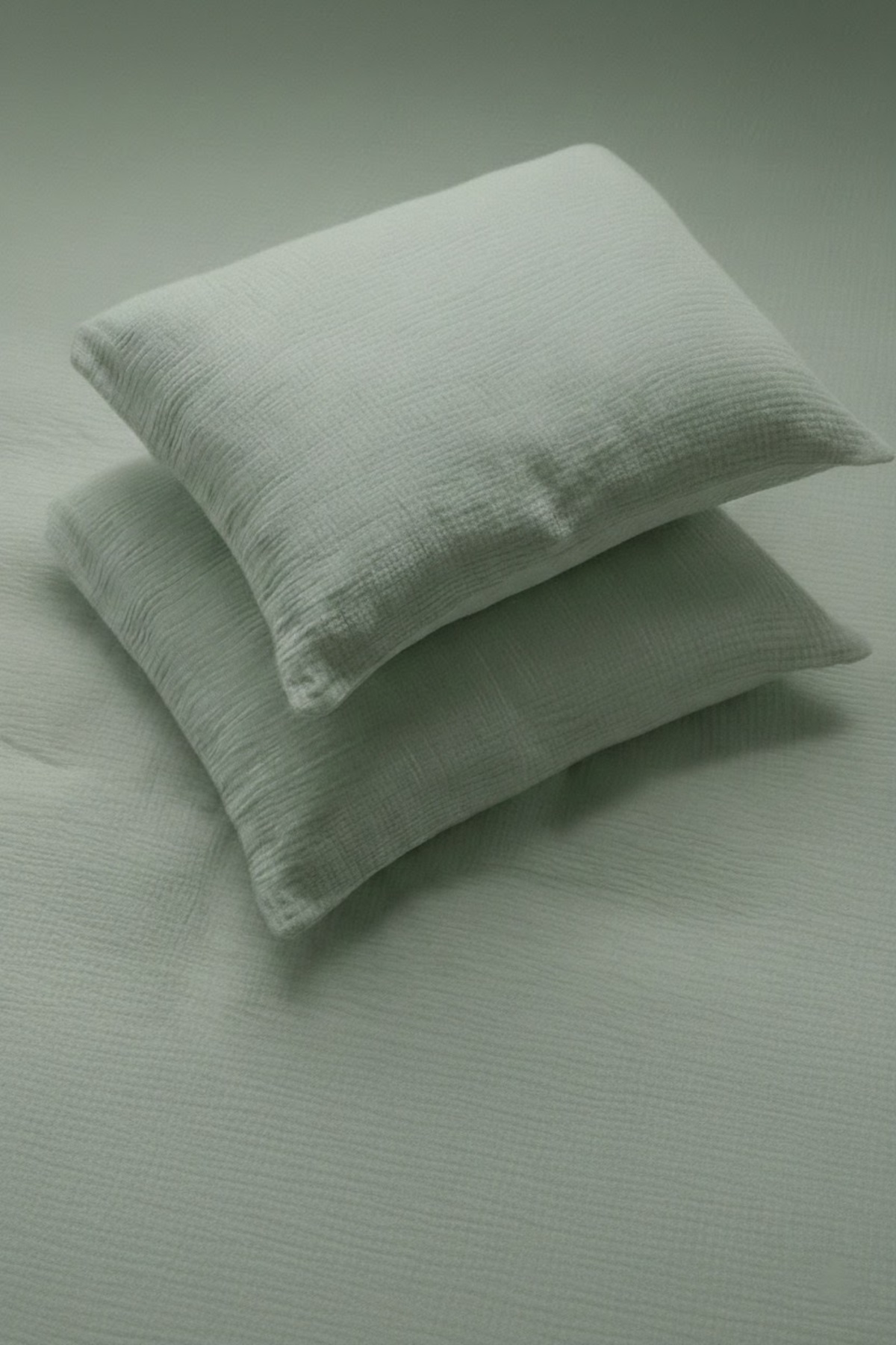 Bürümcük Muslin 2-Piece Baby & Kids Pillowcase Set 35x45 cm, 100% Natural Cotton,Anti-Sweat,Soft