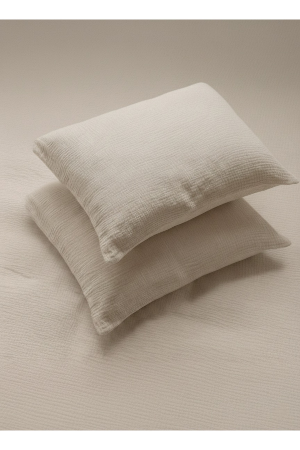 Bürümcük Muslin 2-Piece Baby & Kids Pillowcase Set 35x45 cm, 100% Natural Cotton,Anti-Sweat,Soft