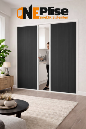 oneplise sineklik sistemleri Premium Seri Duble Kapı Seperatörü-Estetik Akord...