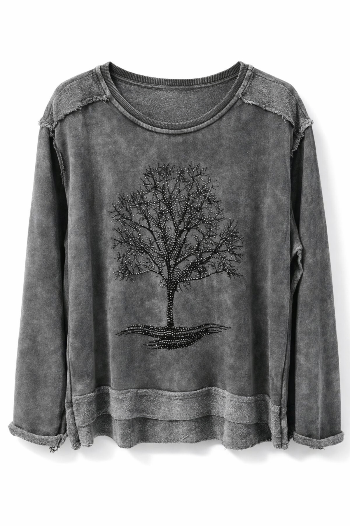 Erimeks KADIN TAŞLI SWEATSHIRT görsel 2
