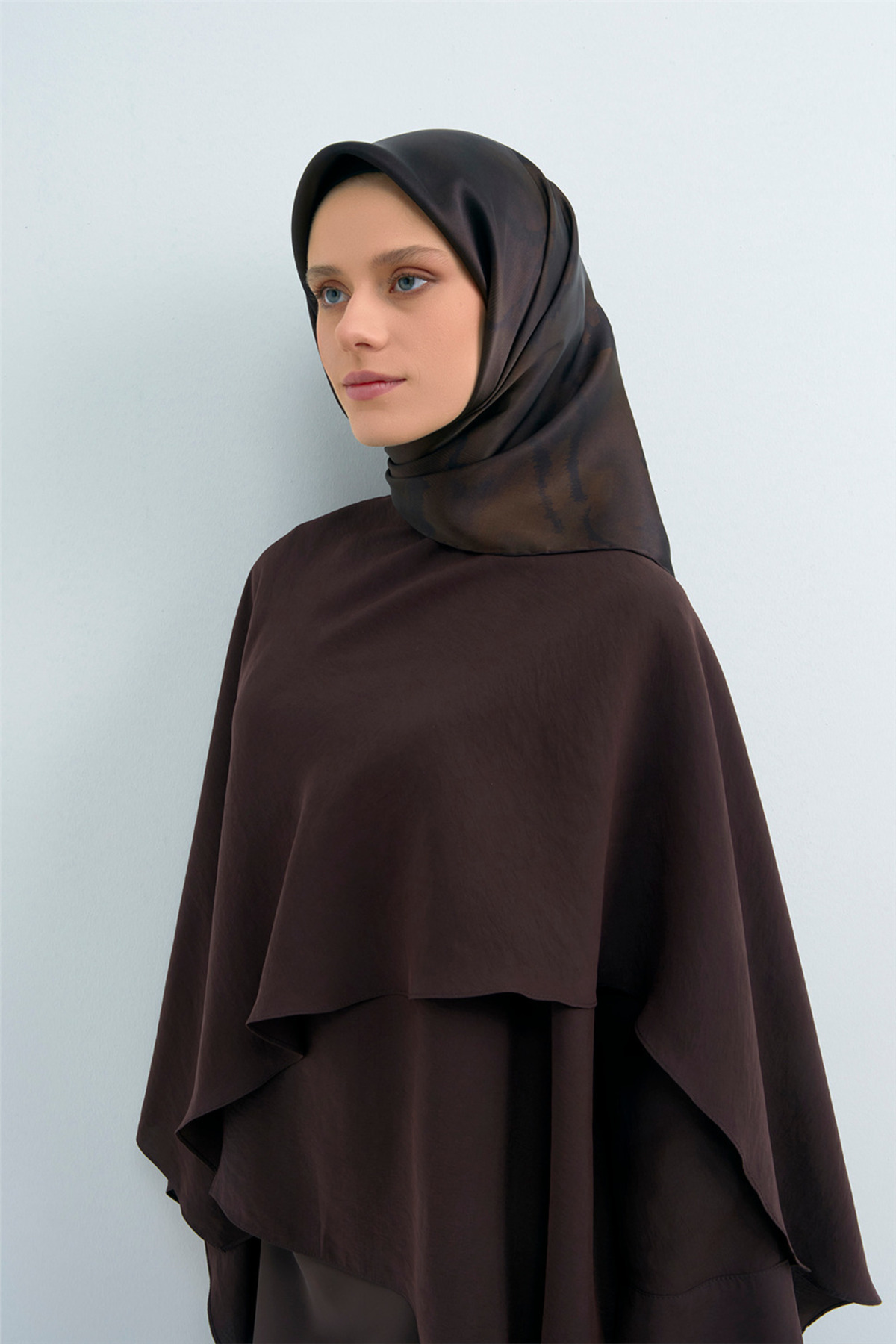 Saf İpek Twill Eşarp 9501D 56