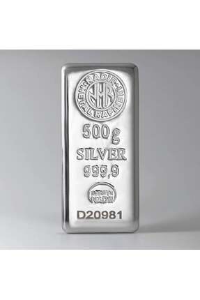 Nadir Gold Nadir 500 Gram Külçe Gümüş