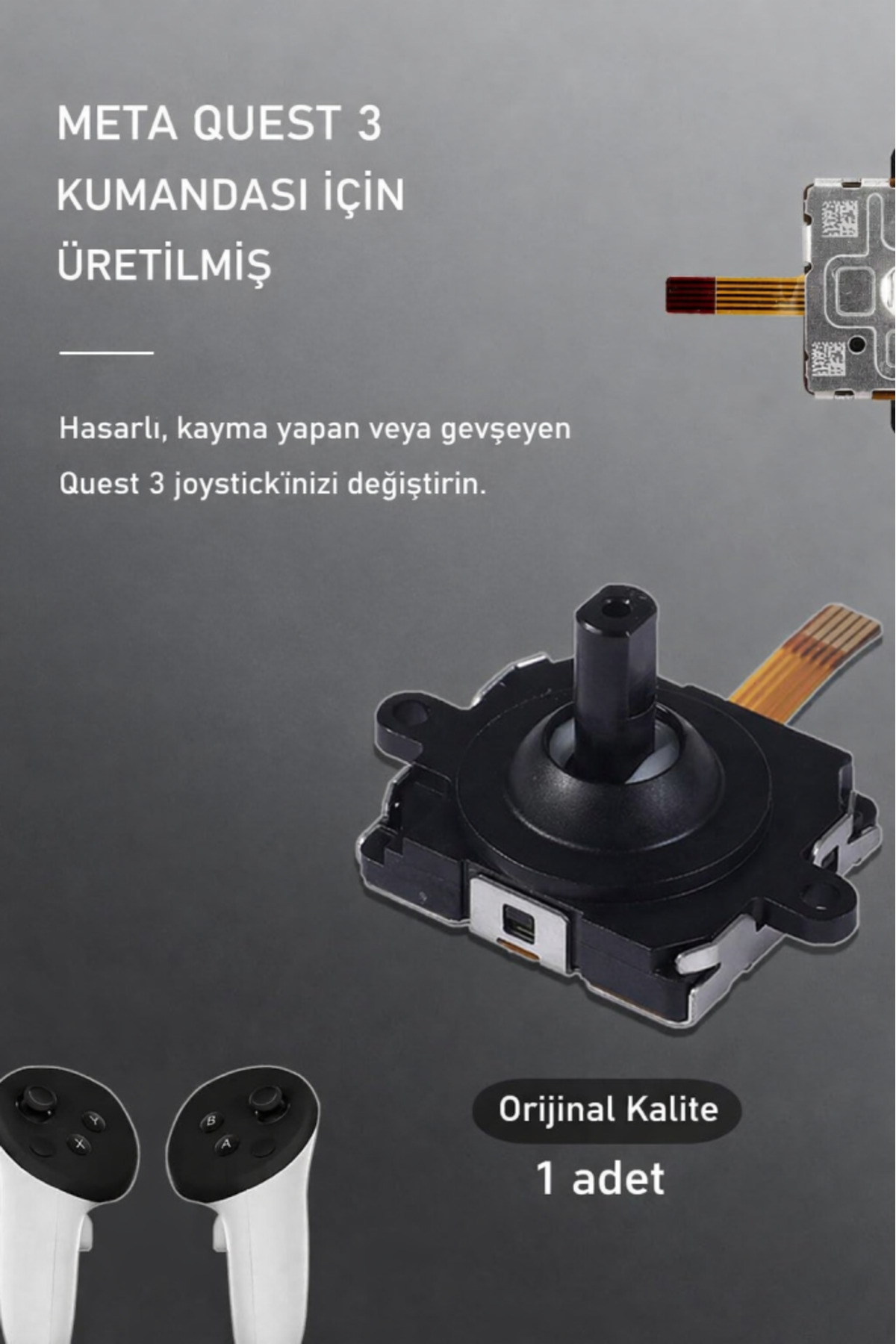 Konsol İstasyonu 1 Adet Meta Quest 3 Analog Motor Drift - Quest