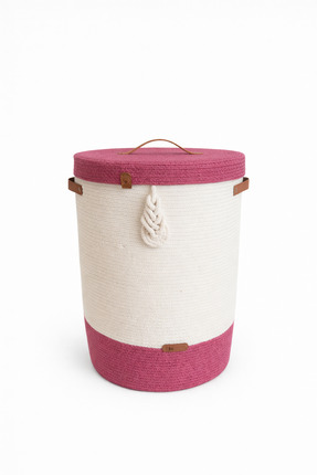 jh jadehome Kapaklı Çamaşır Sepeti, Büyük Boy Organizer, Banyo Düzenleyici, Ç...