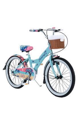 TommyBike 20 Jant Bisiklet Hawaii Hasır Sepetli, Deri Elcikli Çocuk Bisikleti...