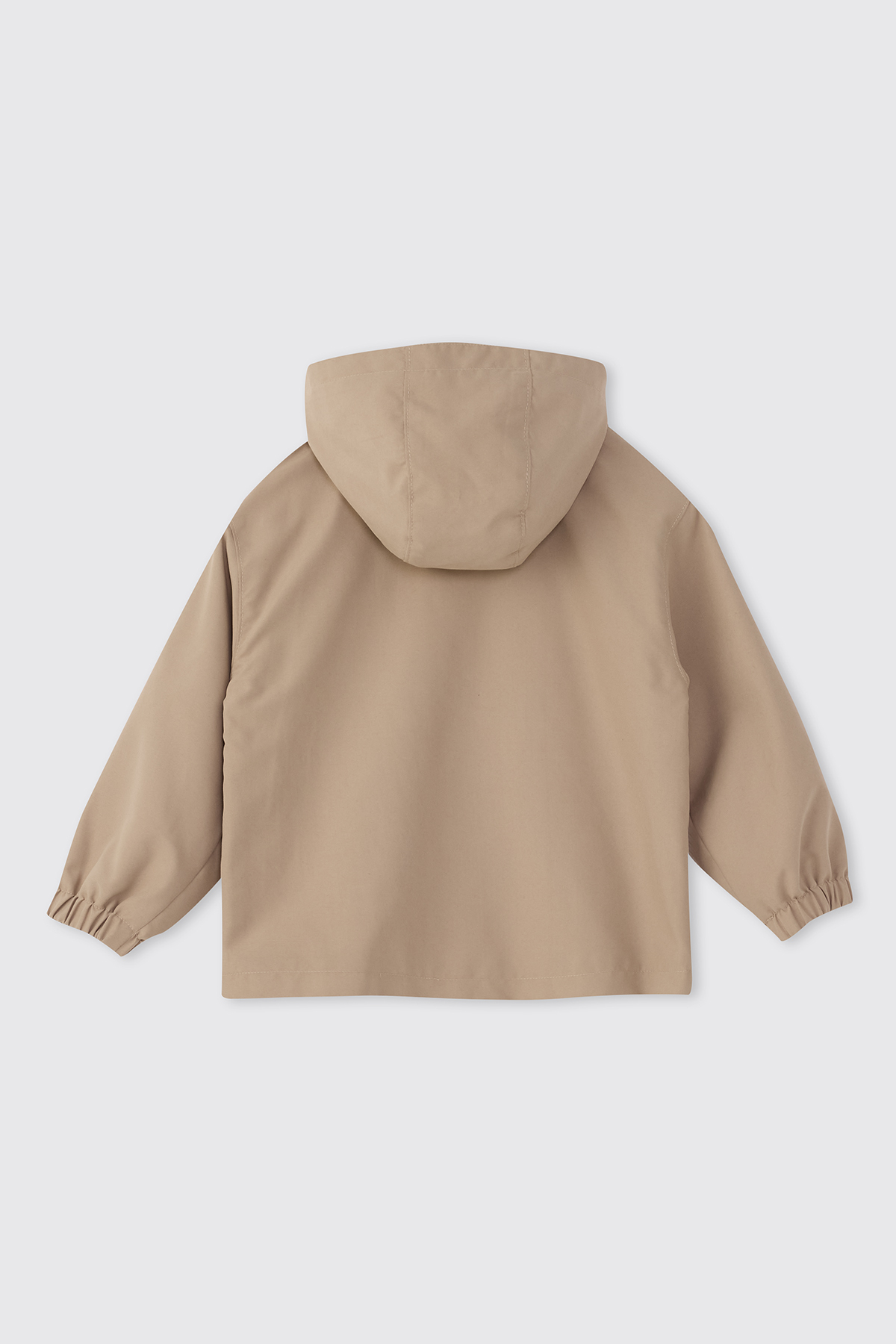 Panço Erkek Bebek Kapüşonlu Bej Yağmurluk fotoğrafı 2 (önizleme)
