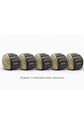 Oxford İplik Oxford Yıldız Pullu İp 5'li Paket