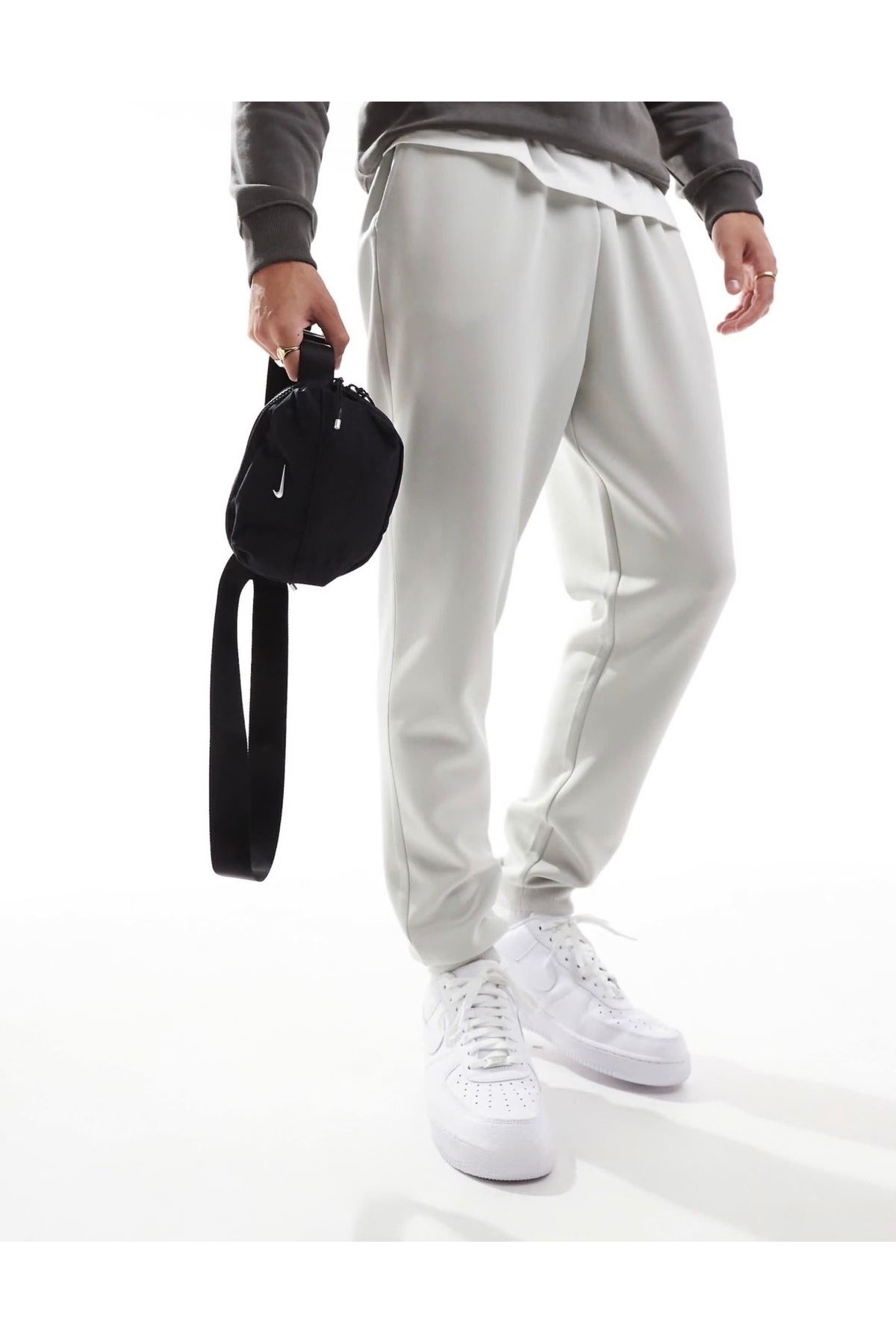 Nike Aura Waistpack 2 Litre Kapasiteli Siyah Kadın Bel Çantası görsel 6