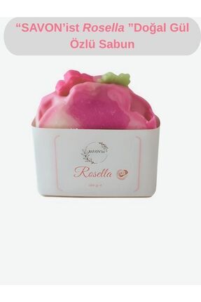 SAVON'ist ROSELLA Doğal Gül Özlü Sabun