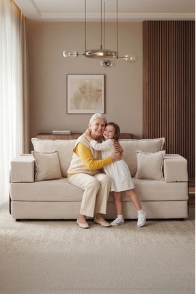 Huga Mobilya Zara Kanepe, Fitilli Kadife, Yatak Olabilen, Tamamen Fermuarlı, ...