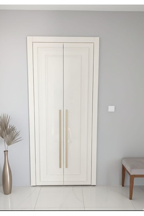 NİSAM AKS NAZ 85 CM BOY LÜKS MAT ALTIN MOBİLYA KULP