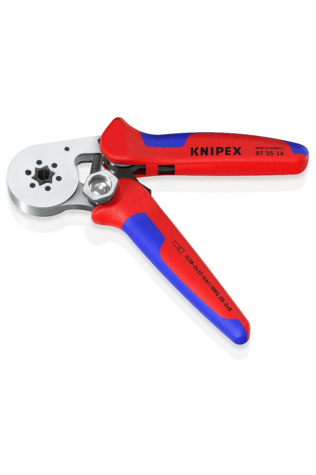 Knipex 97 55 14 Kablo Yüksük Sikma Kendiliğinden Ayarlanabilen