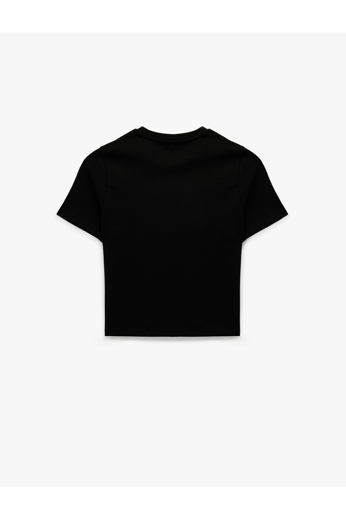 Koton Pamuklu Slim Fit Kısa Kollu Bisiklet Yaka Spor Tişört görsel 4