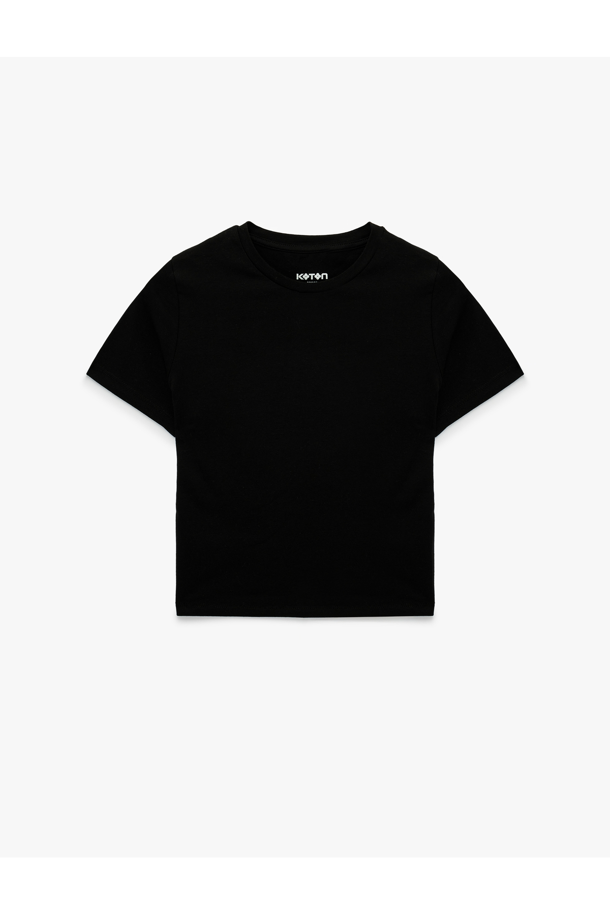Koton Pamuklu Slim Fit Kısa Kollu Bisiklet Yaka Spor Tişört görsel 3