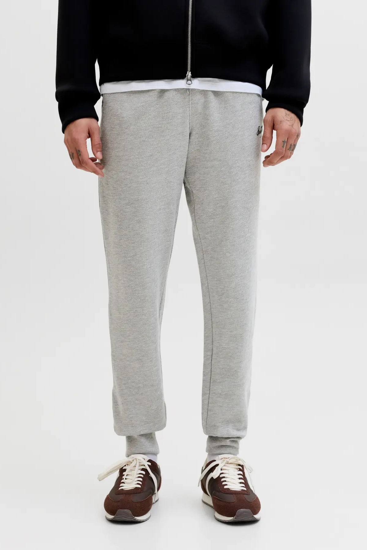 شلوار گرمکن ورزشی مردانه راسته فاق نرمال | جک اند جونز Jack & Jones 12288641 - تصویر 2