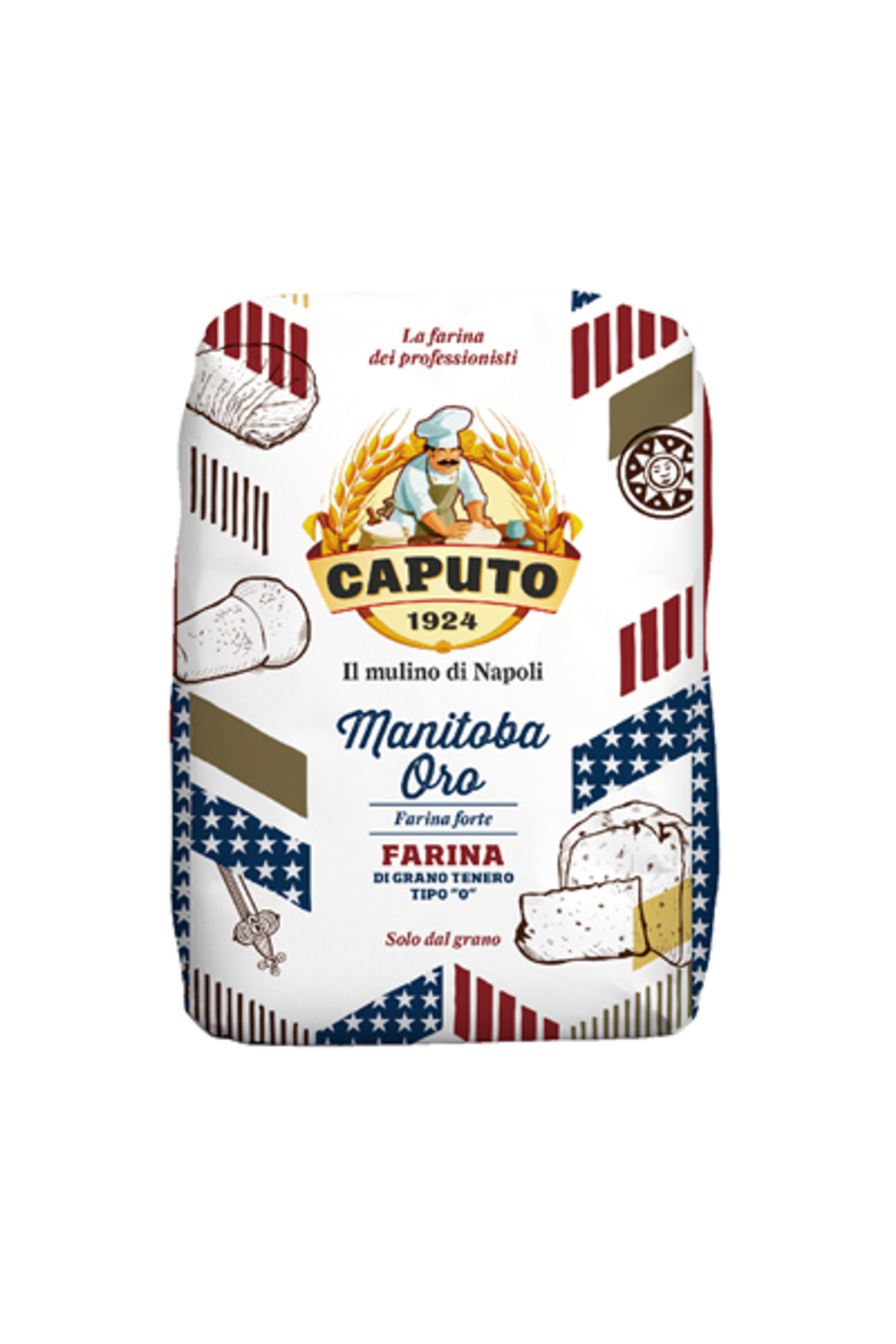 CAPUTO Făină tip 0, Manitoba Oro, 5 kg,