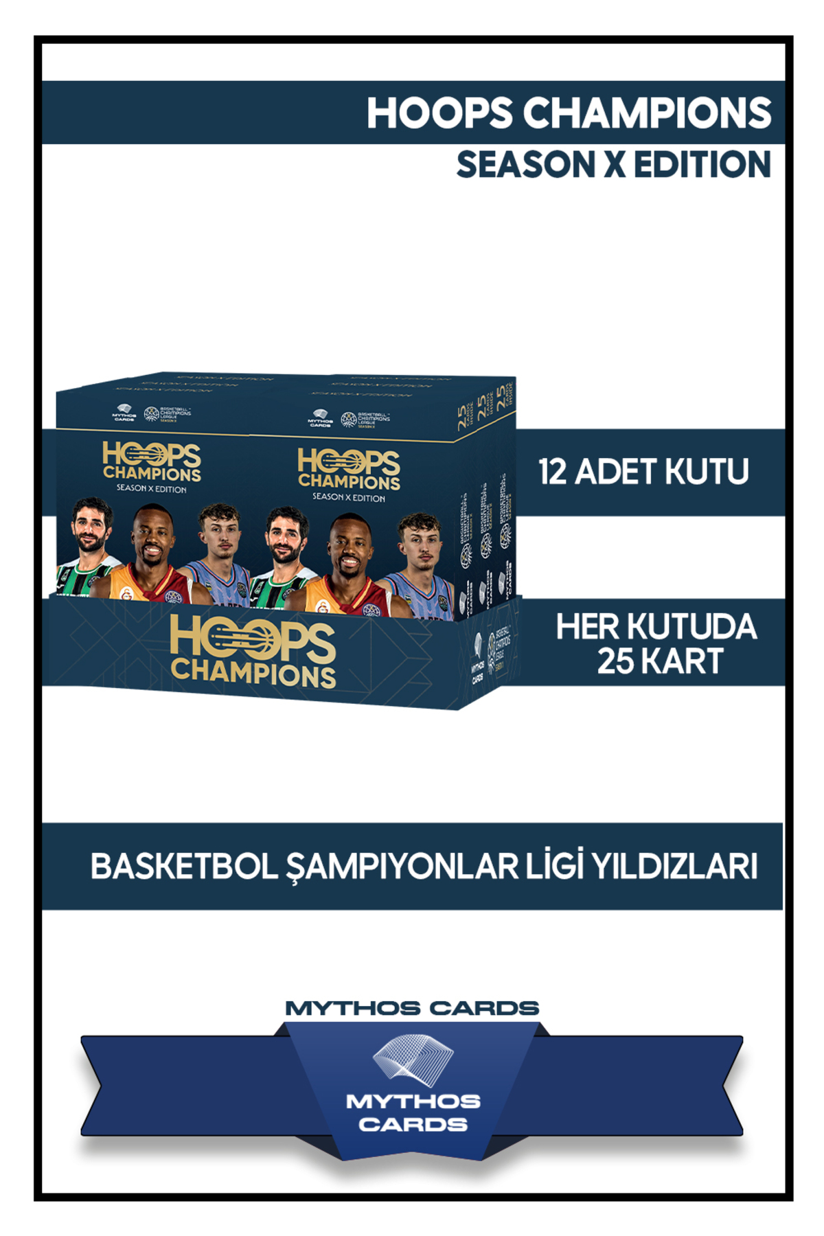 Mythos Cards - BCL Hoops Champions Season X Edition - Tam Kutu