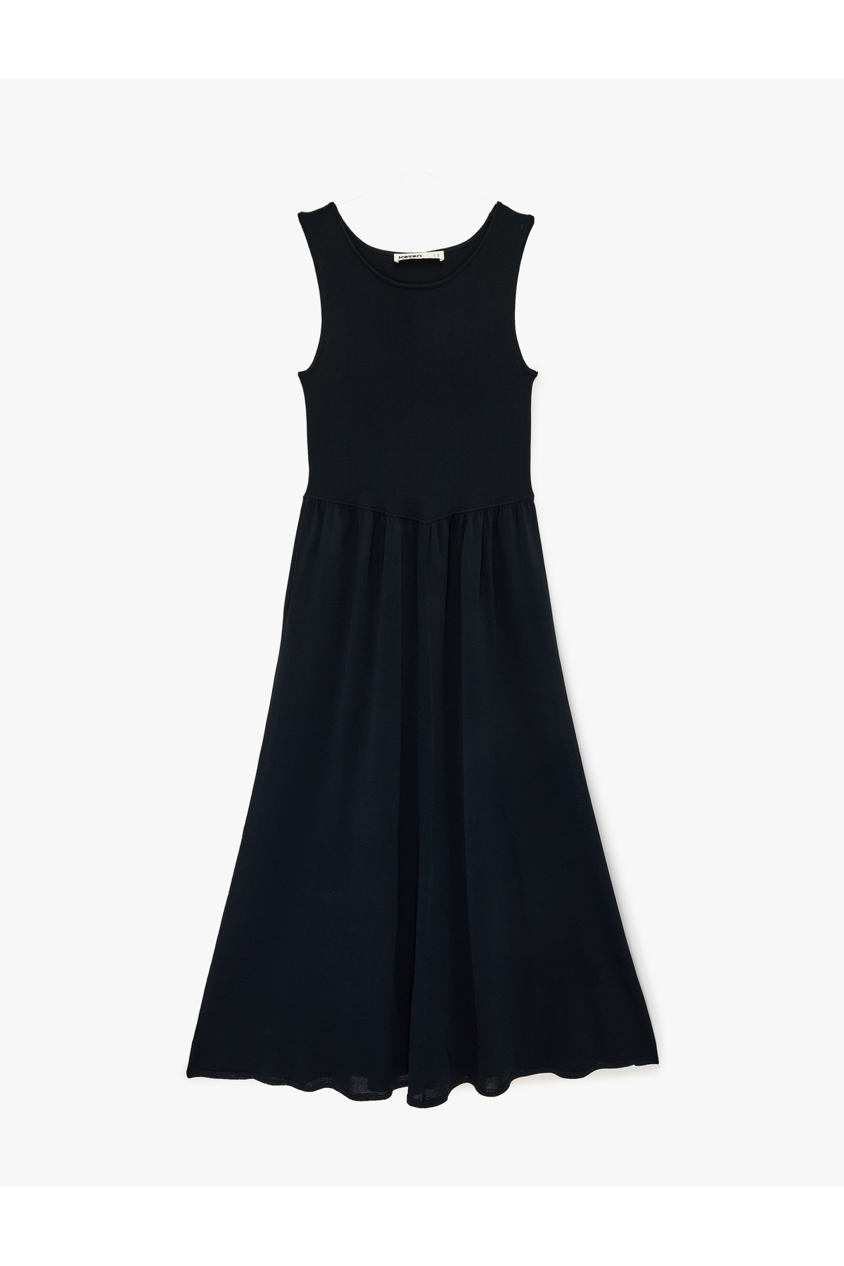 Koton Women'S Navy Maxi Knitted Dress