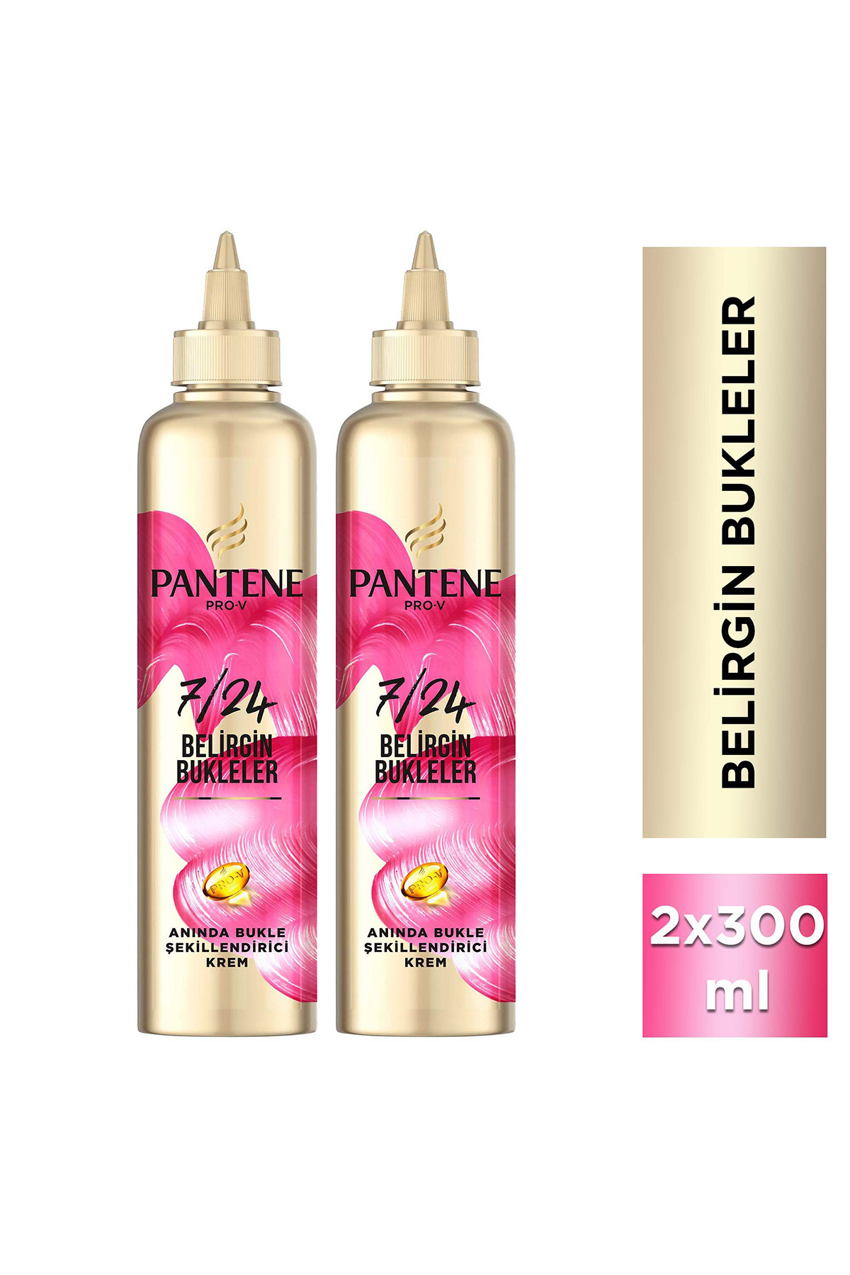 Pantene 7/24 Saç Bakım Kremi Anında Bukle Şekillendirici 300 ml x 2 Adet - Fiyatı, Yorumları