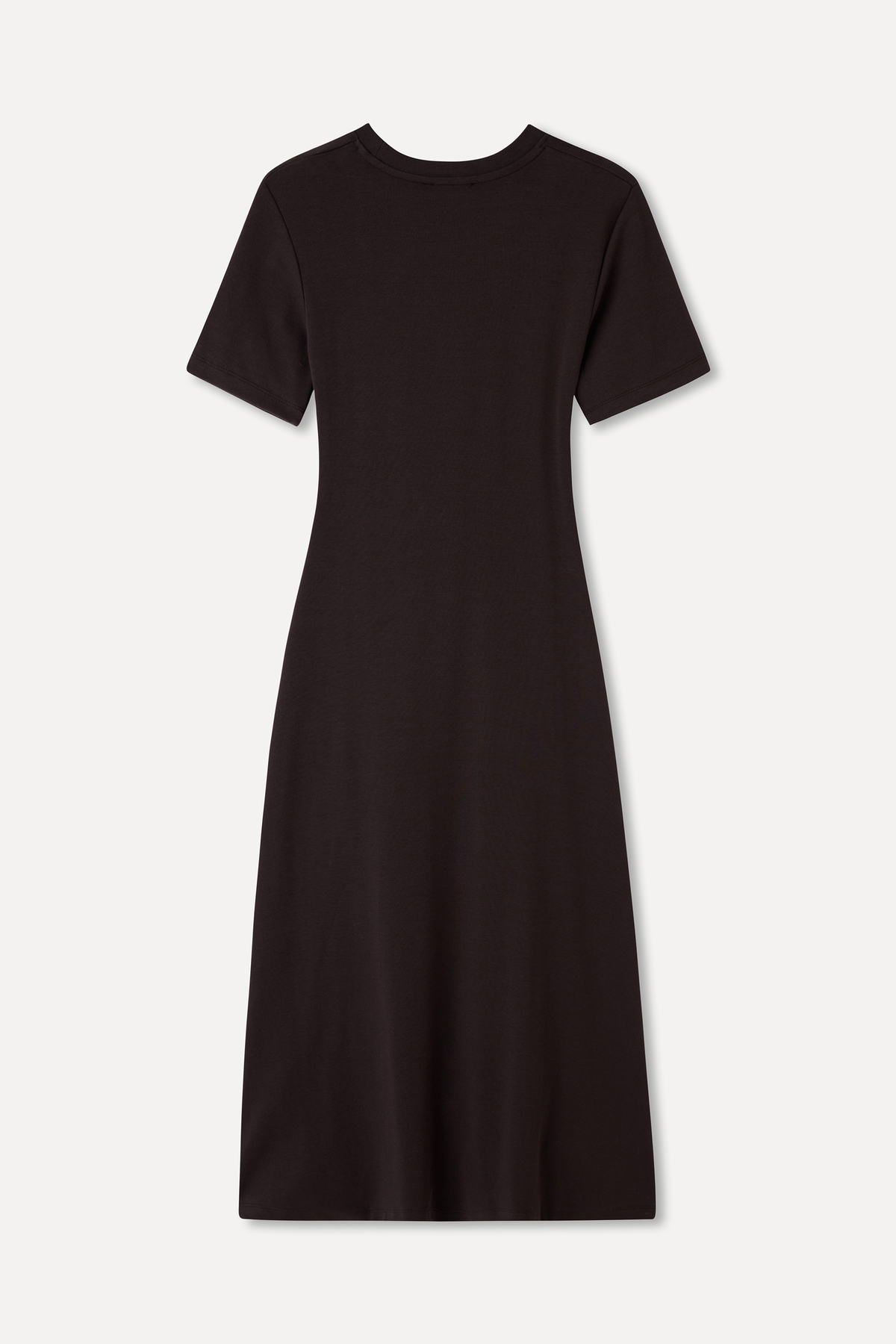 Mudo  FITTED BÜZGÜLÜ YIRTMAÇLI MİDİ ELBİSE - Görsel 6