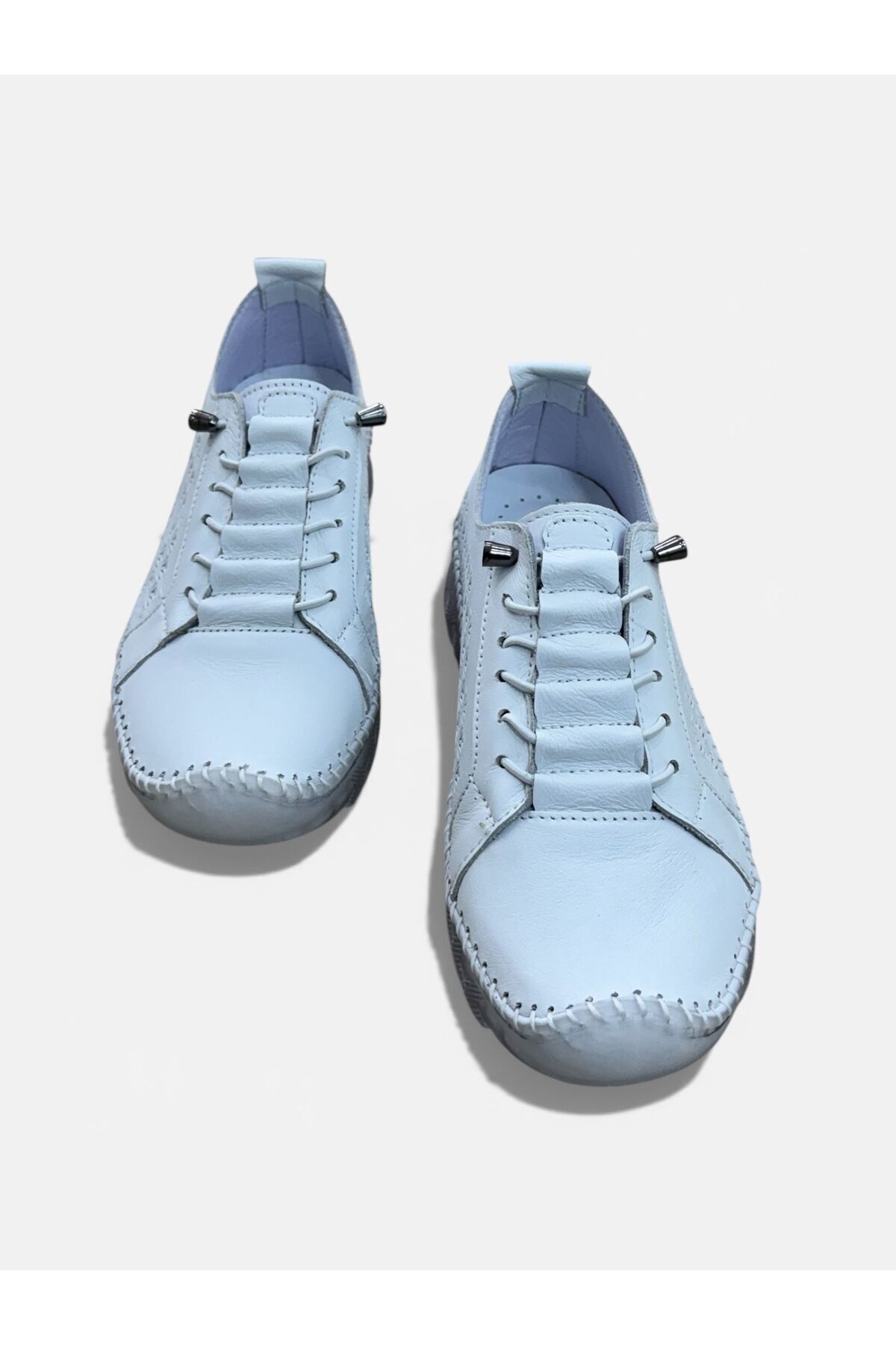 PATRON SHOES Lastik Bağcıklı Hakiki Deri Günlük Ayakkabı görsel 3