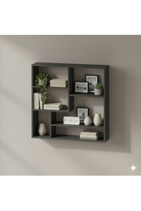 Çamsan Rafixa Modern Duvar Rafı Model 115