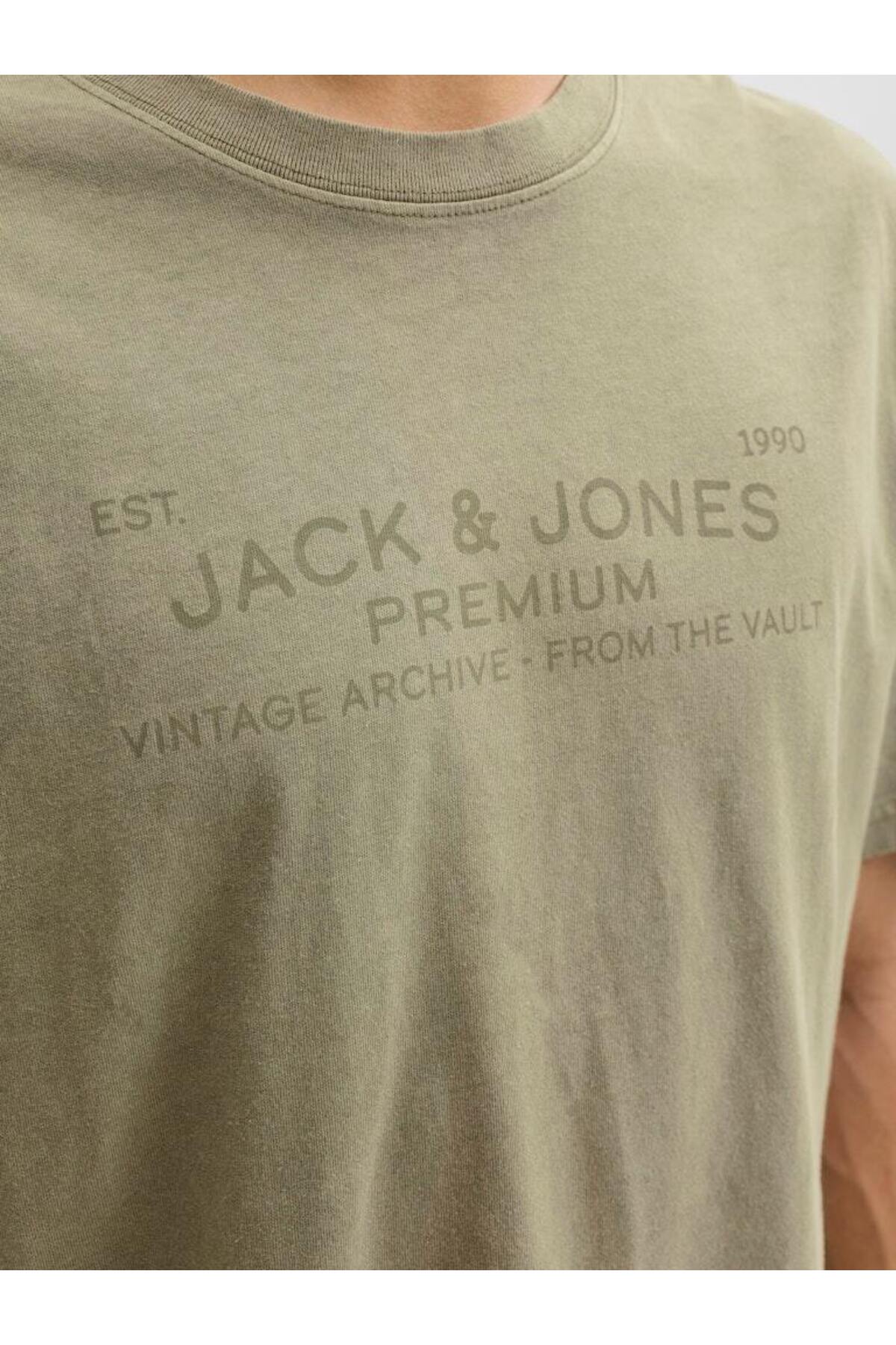 تیشرت مردانه Yazı Karekterli / Motto آستین کوتاه | جک اند جونز Jack & Jones 12293014 - تصویر 2