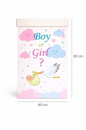 YUŞA PACK BEBEK CİNSİYETİ BELİRLEME KUTUSU 40x40x80 CM