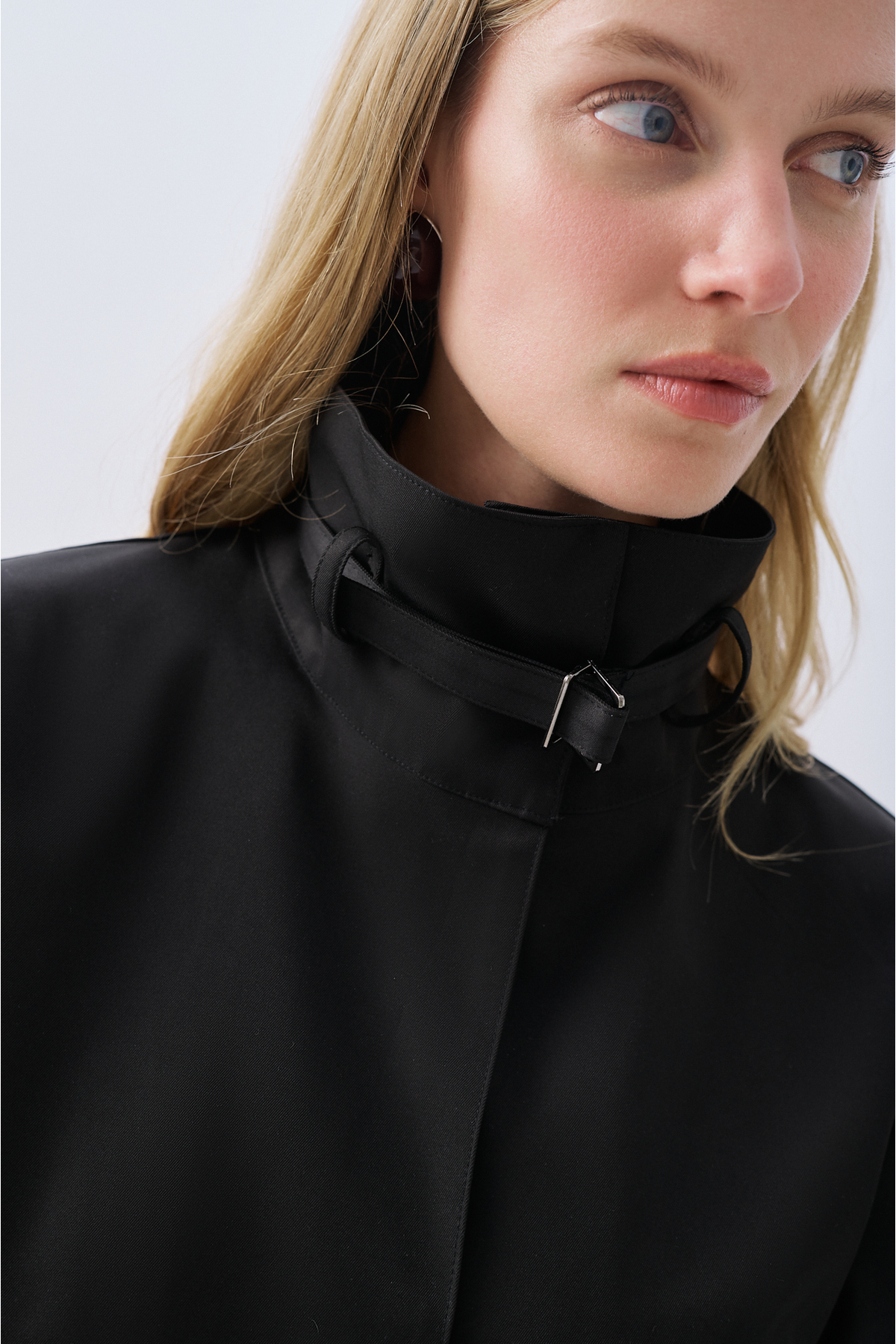 Mudo  KEMERLİ DİK YAKA YAĞMURLUK - Görsel 4