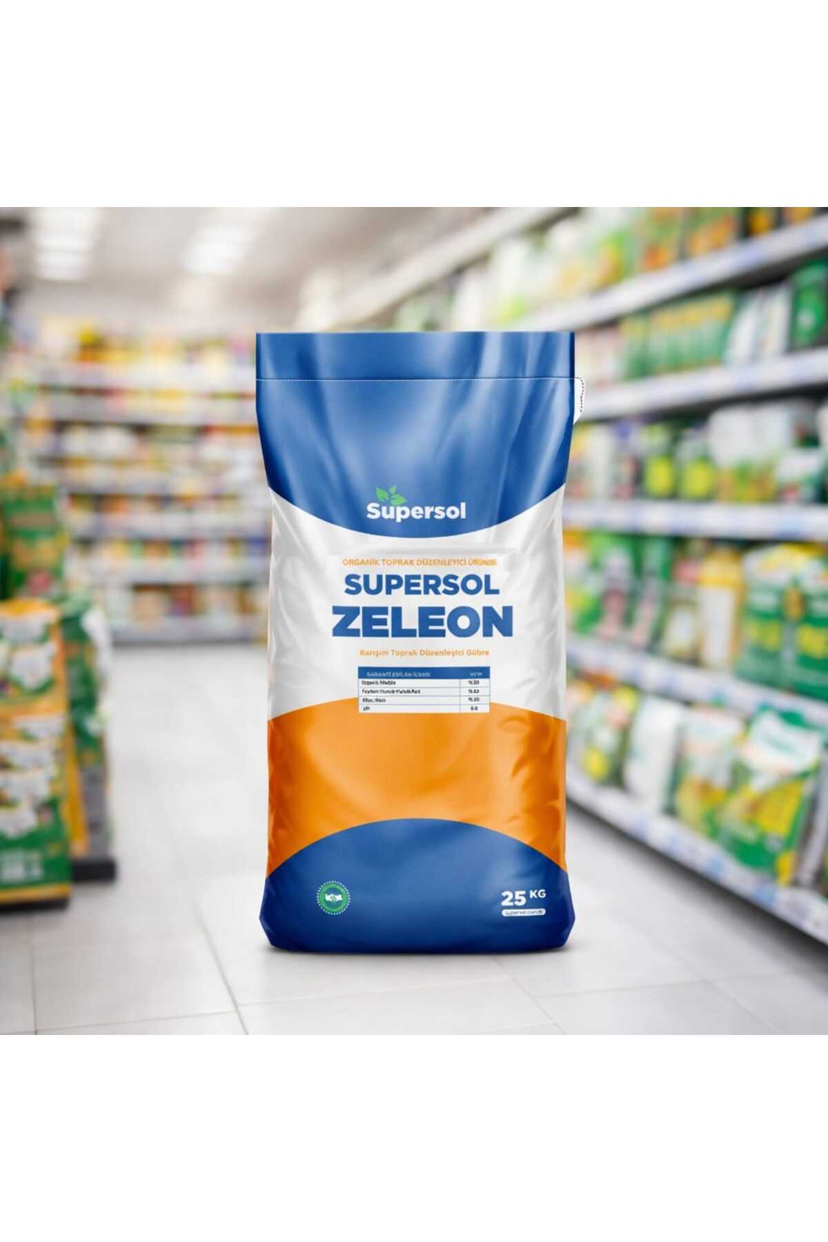 SUPERSOL BİYOTEKNOLOJİ KARIŞIM TOPRAK DÜZENLEYİCİ GÜBRE (Leonardit