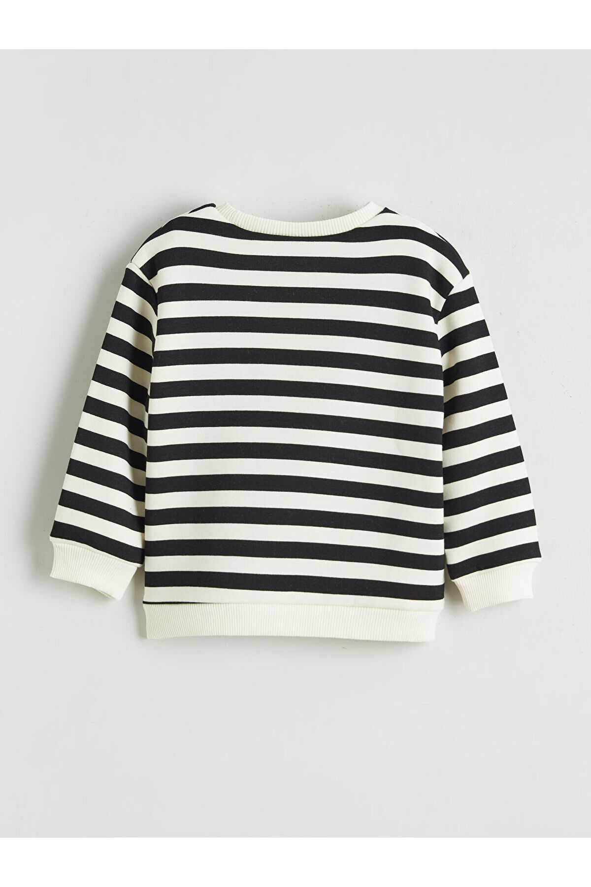 LC Waikiki Meral Collection Ekru Uzun Kollu Kız Bebek Sweatshirt fotoğrafı 2 (önizleme)