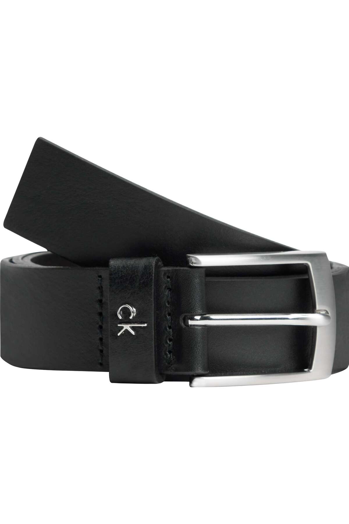Calvin Klein  CLASSIC SQUARE BUCKL, V8Y Siyah Erkek Kemer