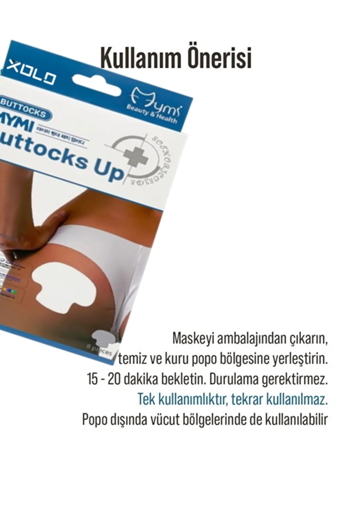 Buttoks Vücut Maskesi Vücut Sivilceleri ve Pürüzlere Karşı 2 Parça — XMSKX8807 — تصویر 8 از 9