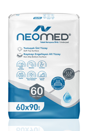 neomed Yatak Koruyucu Örtü 60x90 Cm 60 Adet