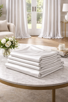 CINARHOM BEYAZ SATEN GÜNEŞLİK 2.50 METRE YERE KADAR