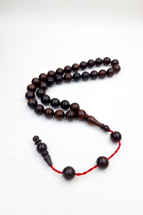 İbrahim Altıntaş Pelesenk Ağacı Tespih Koyu Kahverengi – Premium Kalite Hediy...