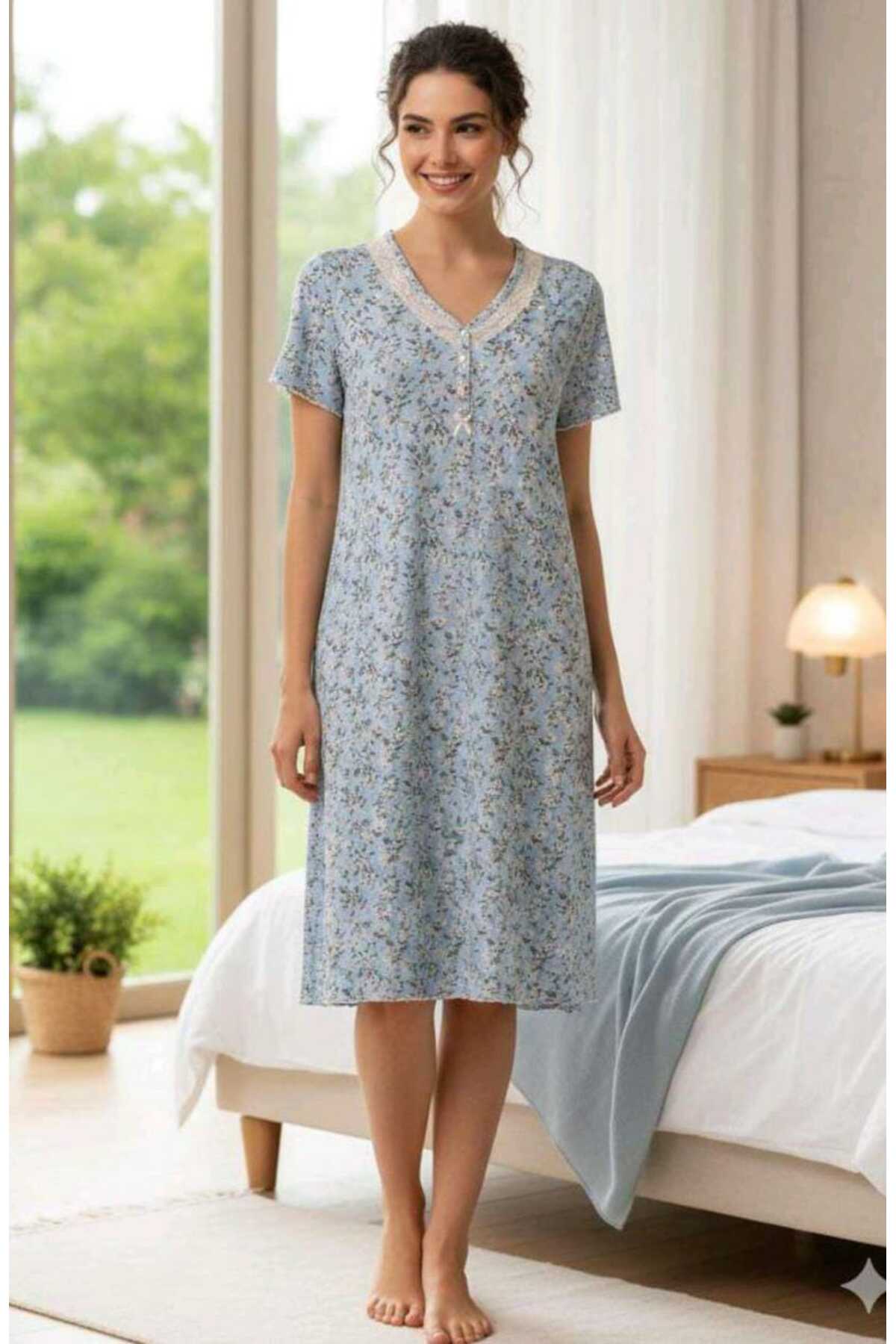 Erse KISA KOLLU BAMBU GECELİK 999