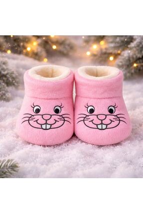 Peppino Bebek & Çocuk Kaydırmaz Tabanlı Ev Botu / Panduf / Kışlık Peluş Desen...