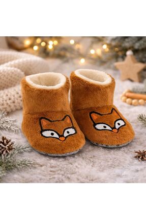 Peppino Bebek & Çocuk Kaydırmaz Tabanlı Ev Botu / Panduf / Kışlık Peluş Desen...